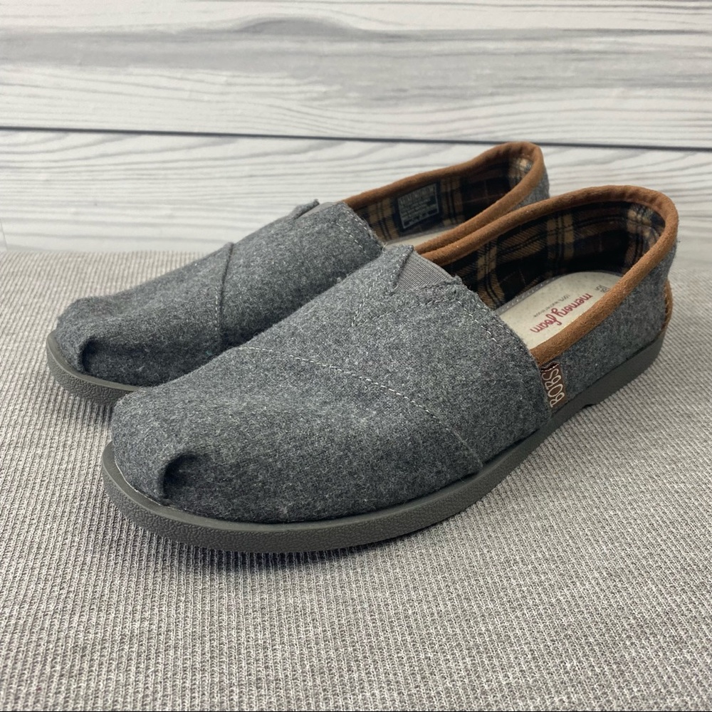 Women's Grey Slip-On Canvas Shoe